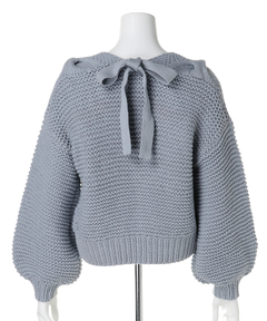 ローゲージケーブルショートカーデ