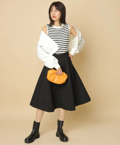 ハイウエストミディスカート ハイウエストミディスカート