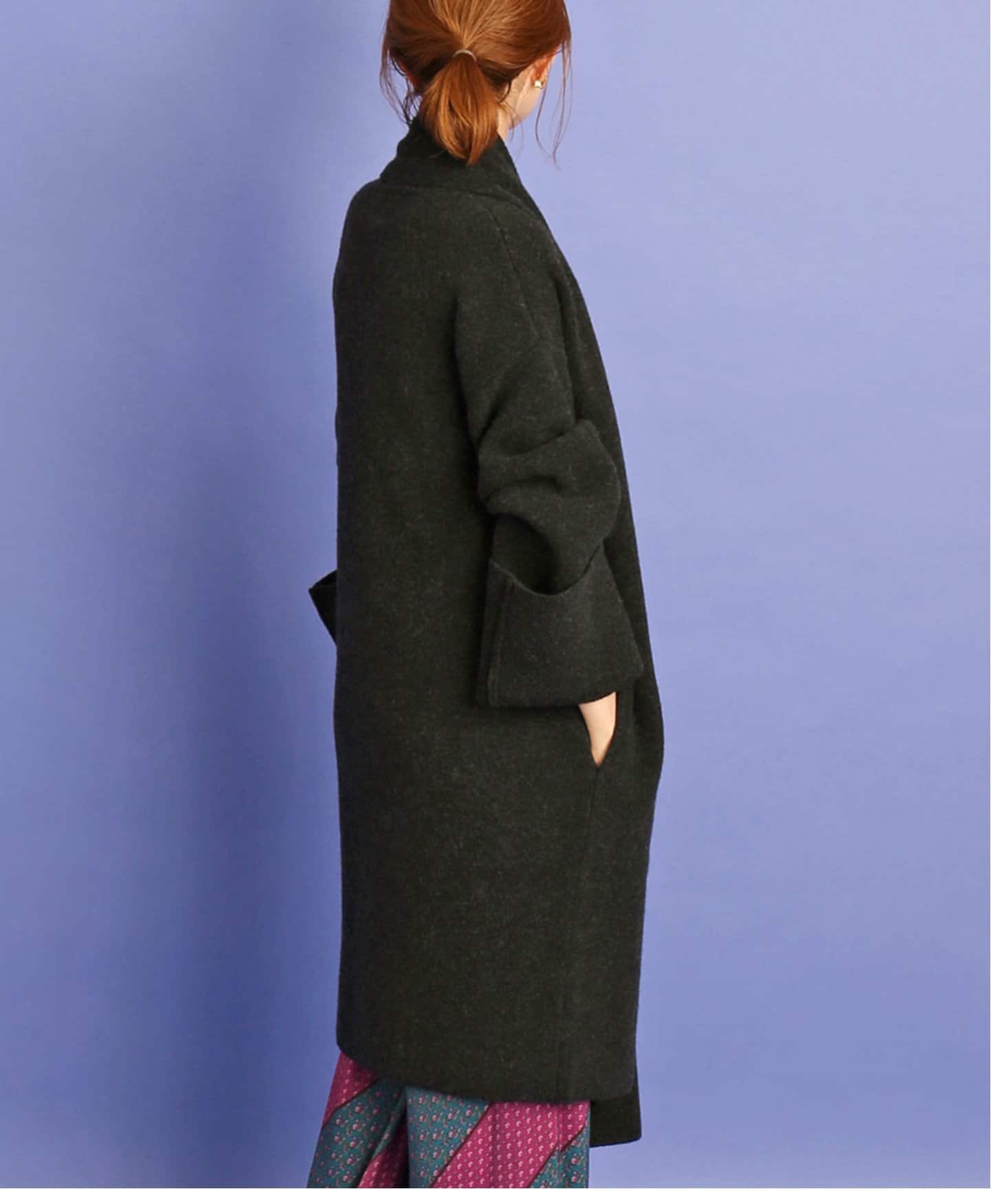 IENA LA BOUCLE Caスーパーファインメリノハーフミラノコート◆ IENA LA BOUCLE Caスーパーファインメリノハーフミラノコート◆