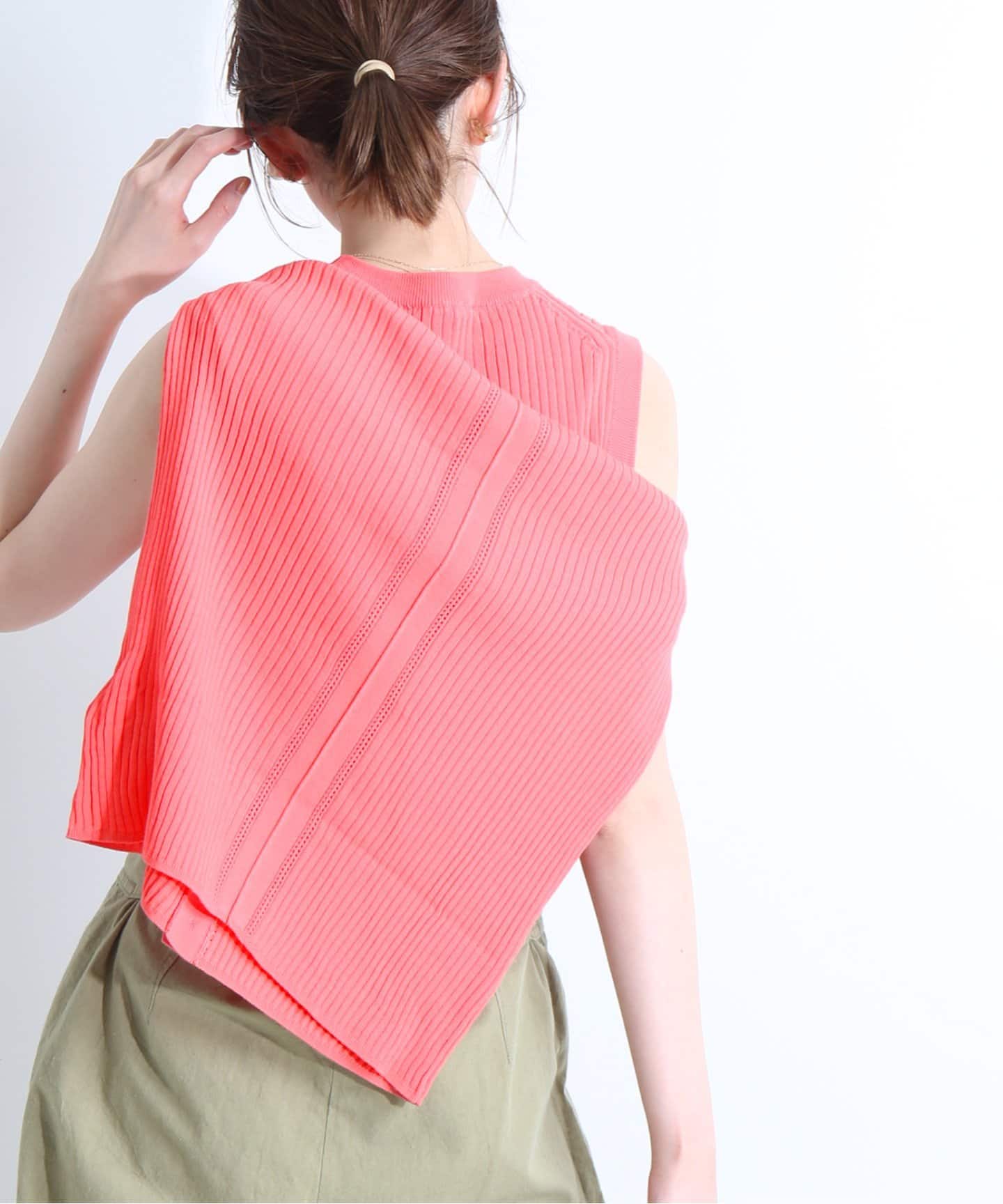 《予約》IENA LA BOUCLE BOSTON 5*3 リブ カーディガン◆