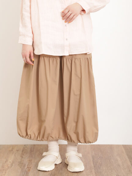 裾ドロストバルーンスカート 裾ドロストバルーンスカート