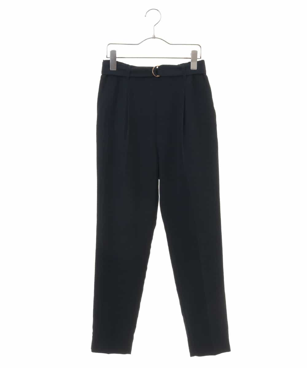 ベルト付きテーパードパンツ ベルト付きテーパードパンツ