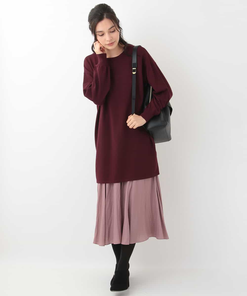 【洗える】ロングシルエットセットアップ