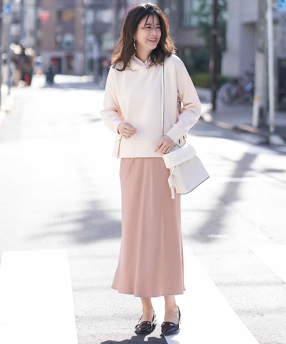 【洗濯機で洗える】サイドファスナーパーカー