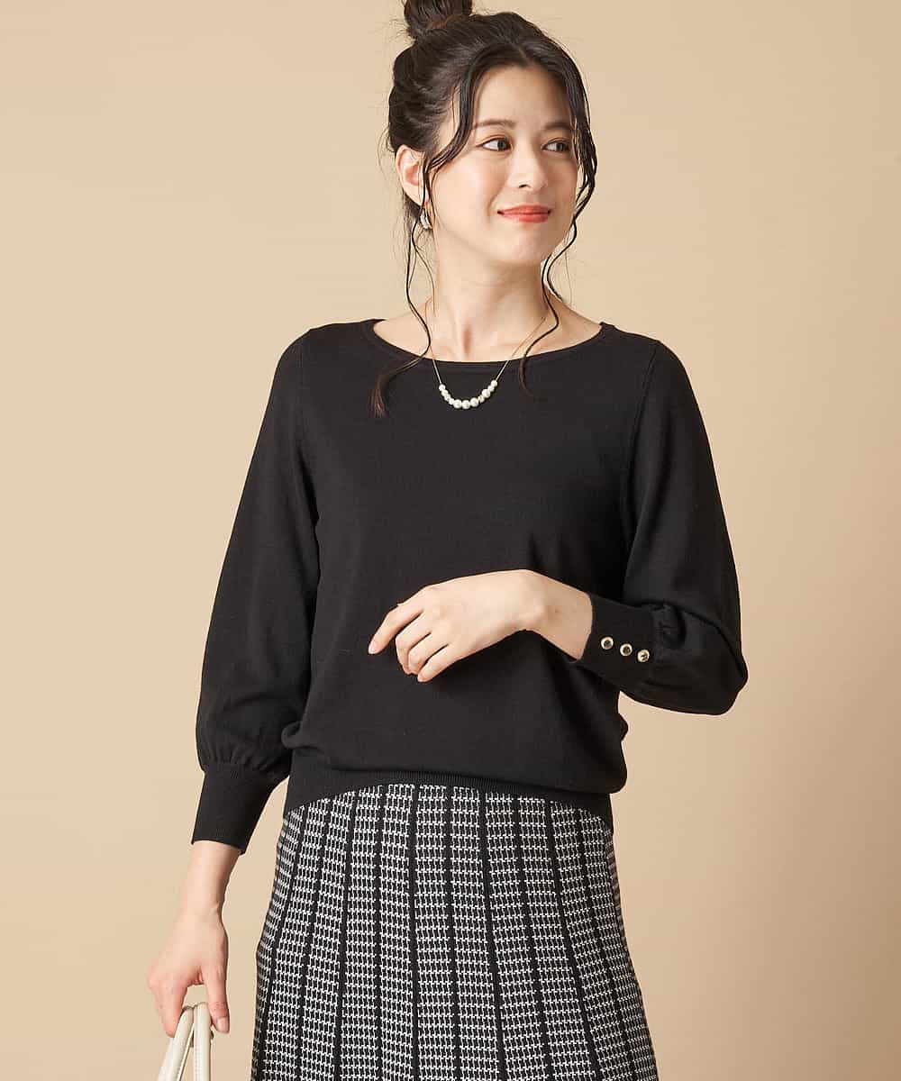 【洗える】フレアスカートニットアップ