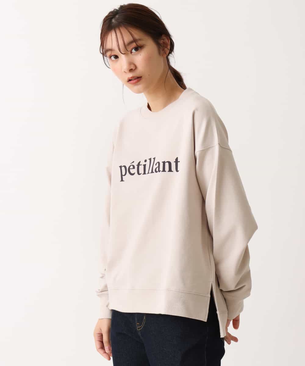 【洗える】ロゴプリントスウェット