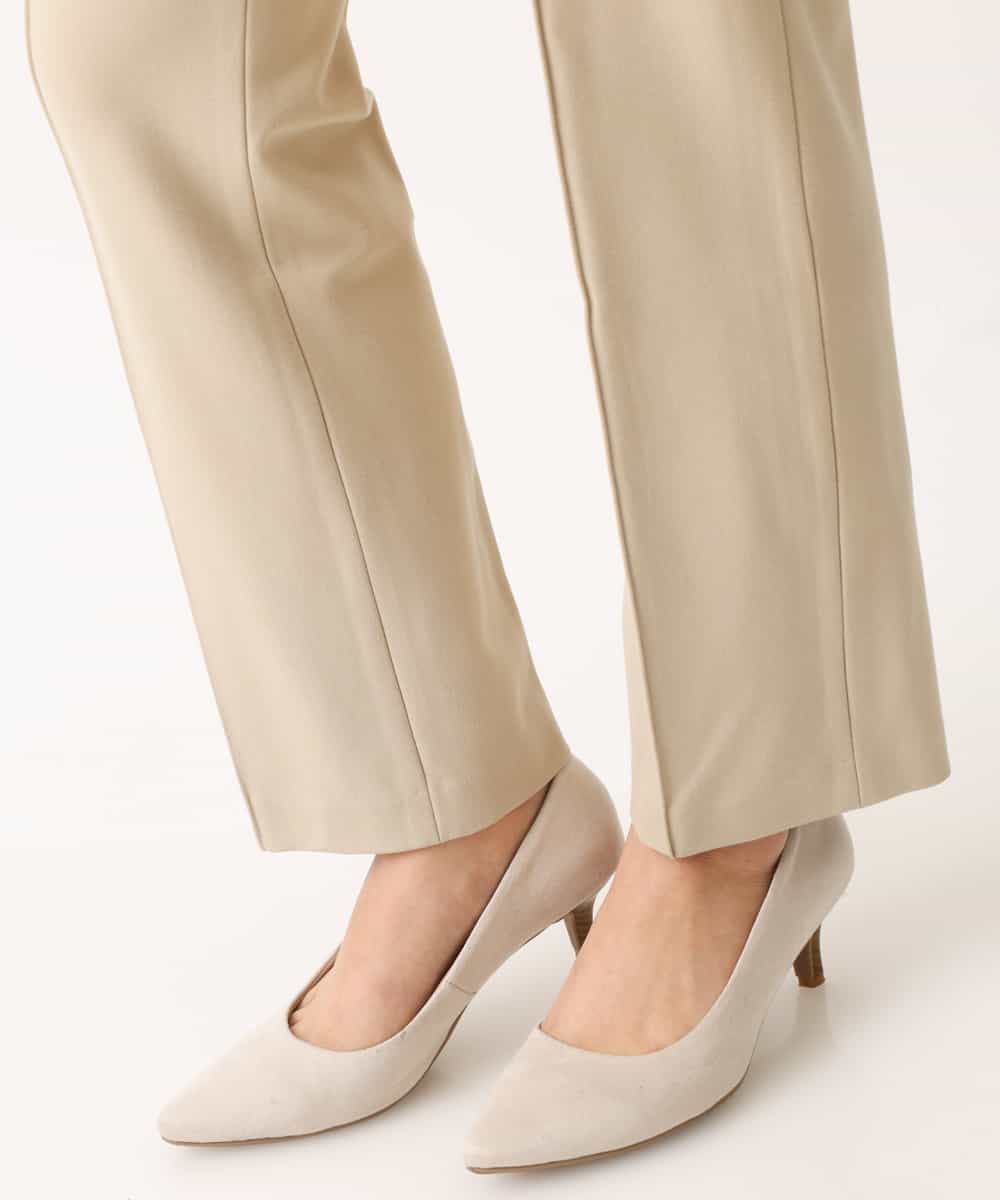 ピンタックストレッチテーパードパンツ ピンタックストレッチテーパードパンツ