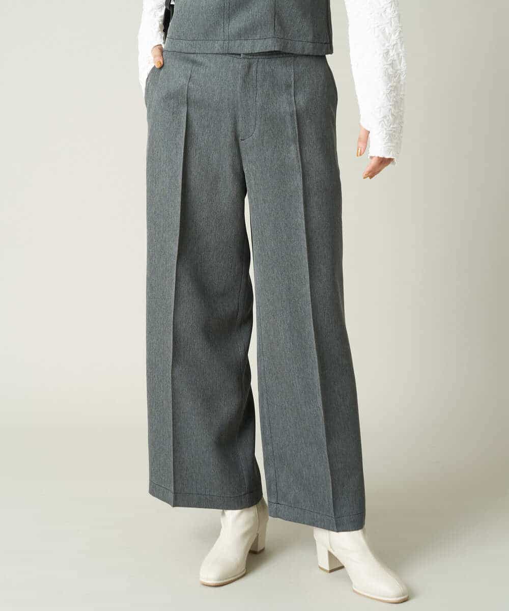 【SET】ビスチェ＆ワイドパンツ