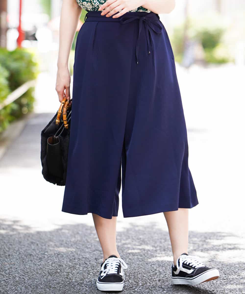 ラップタックワイドパンツ ラップタックワイドパンツ