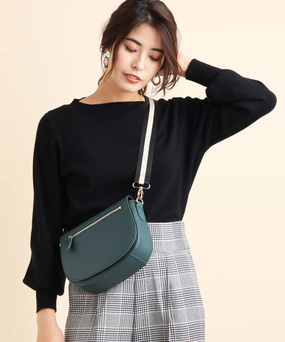 【InRed11月号掲載商品】【セットアップアイテム/洗える】ボートネックパフスリーブニット 【InRed11月号掲載商品】【セットアップアイテム/洗える】ボートネックパフスリーブニット