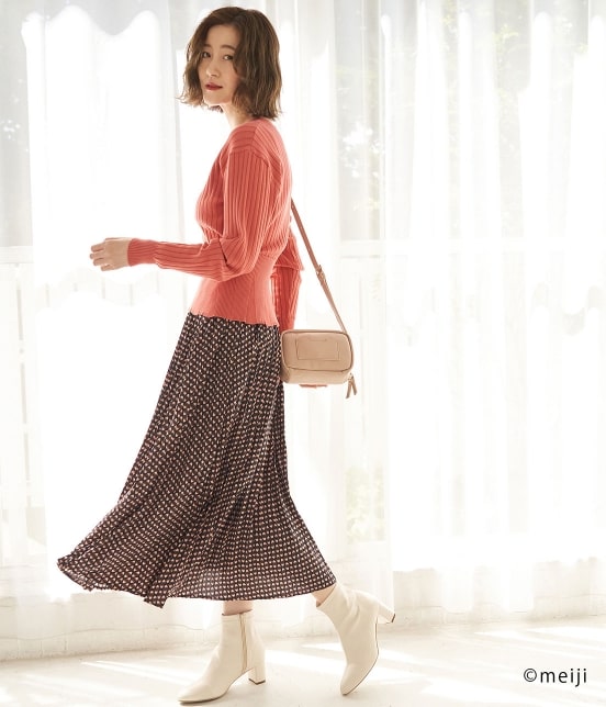 【10%OFF Campaign】
【アポロ my style×ロペピクニック】プリーツスカート