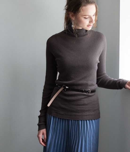 【emur】シアータートルトップス 【emur】シアータートルトップス