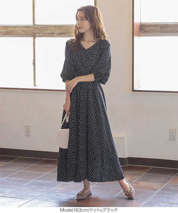 ドルマンワンピース [E2530]