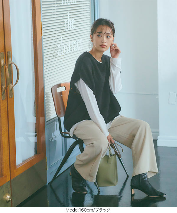 ［ 近藤千尋さんコラボ ］マルチWAYニットカーディガン [C5070]