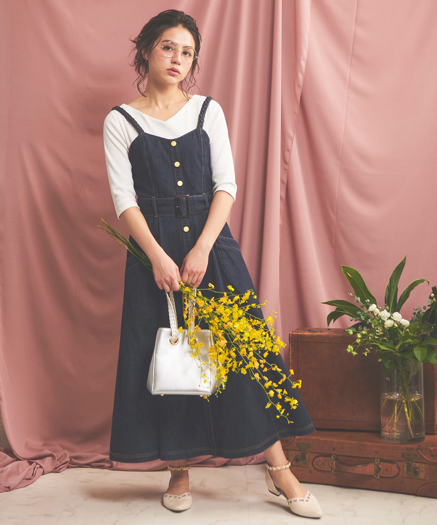 キャミワンピース