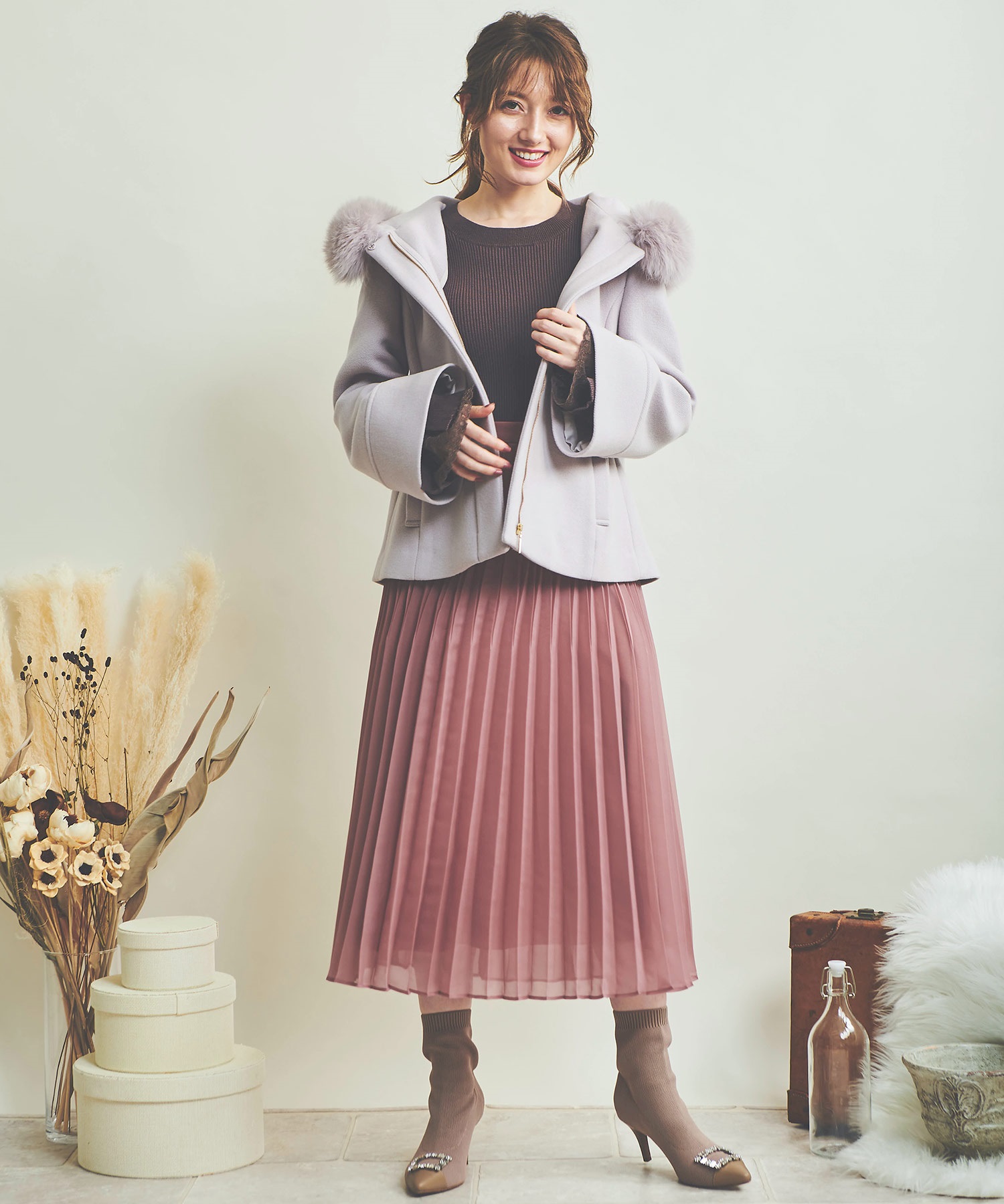 【予約】ウールショートフードコート