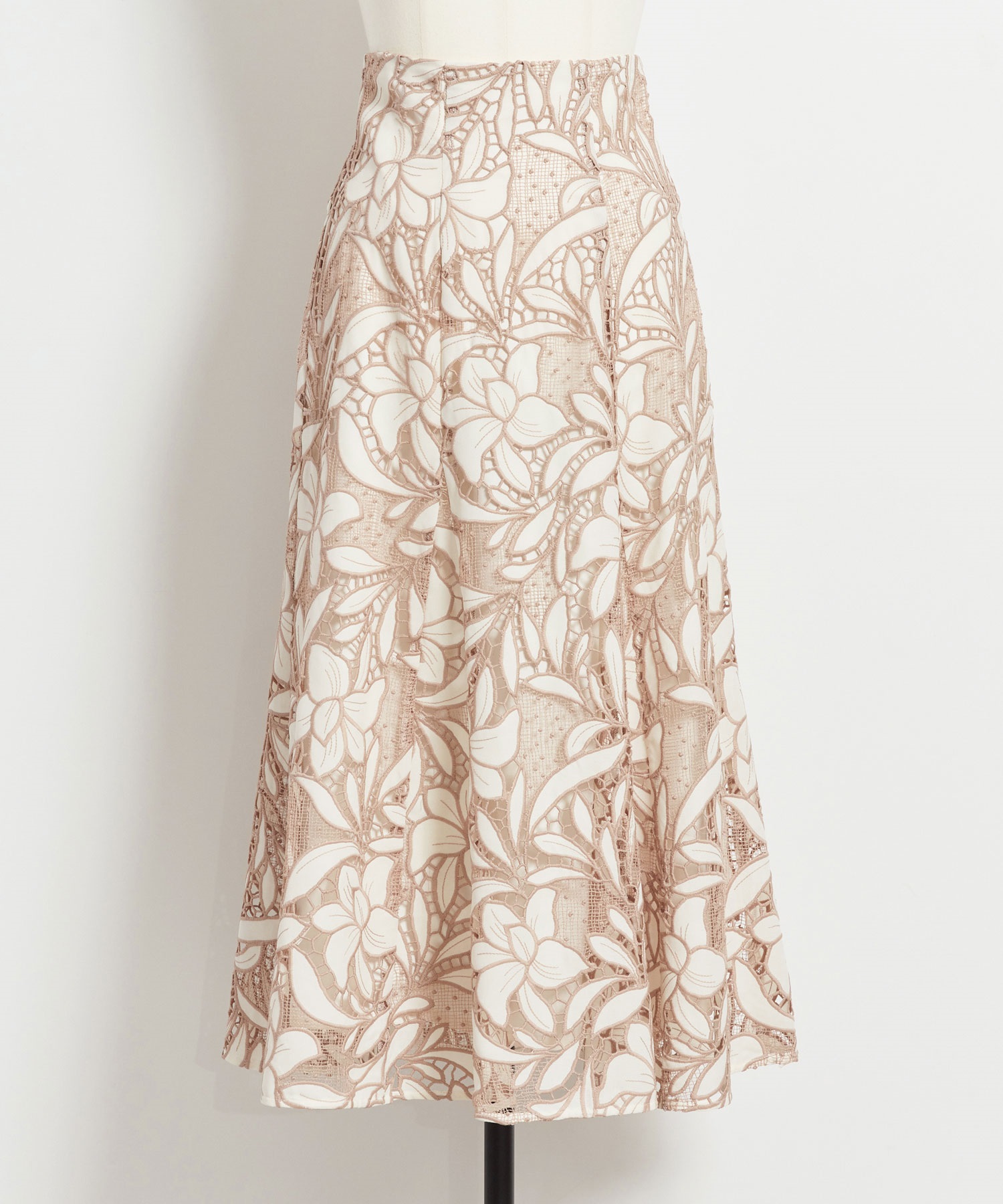 【予約】カットワークレーススカート 【予約】カットワークレーススカート