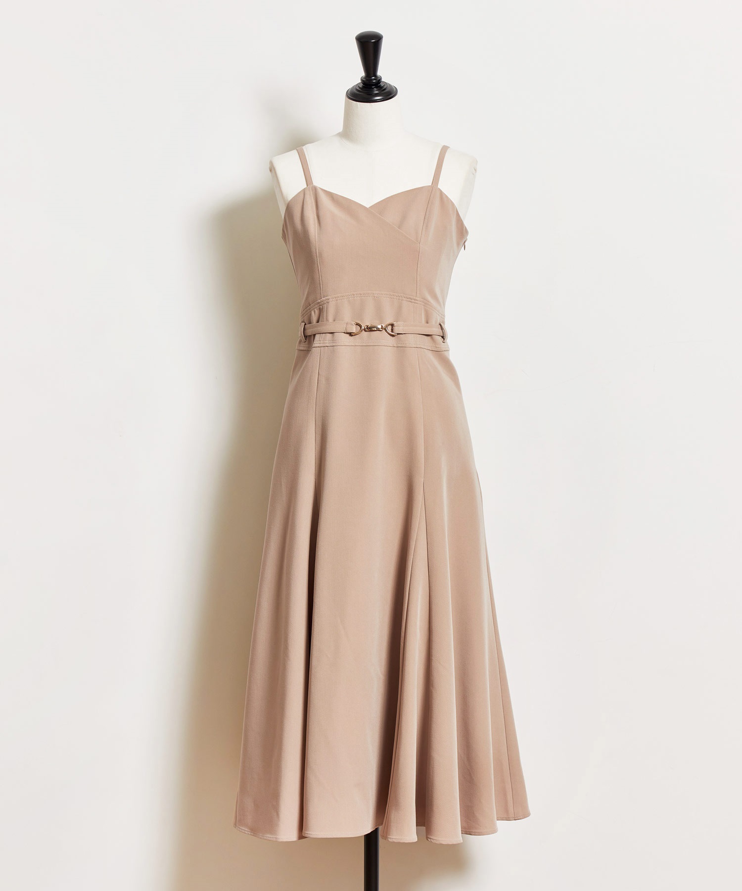 ビット付ボリュームキャミワンピ ビット付ボリュームキャミワンピ