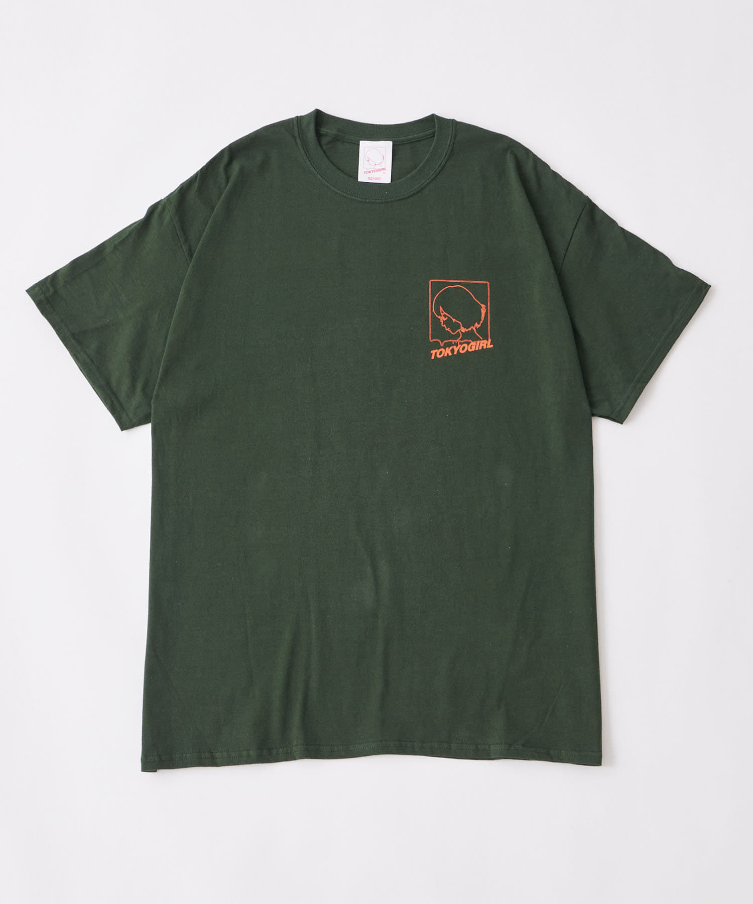 《WEB限定》東京ガール ベーシックロゴTEE