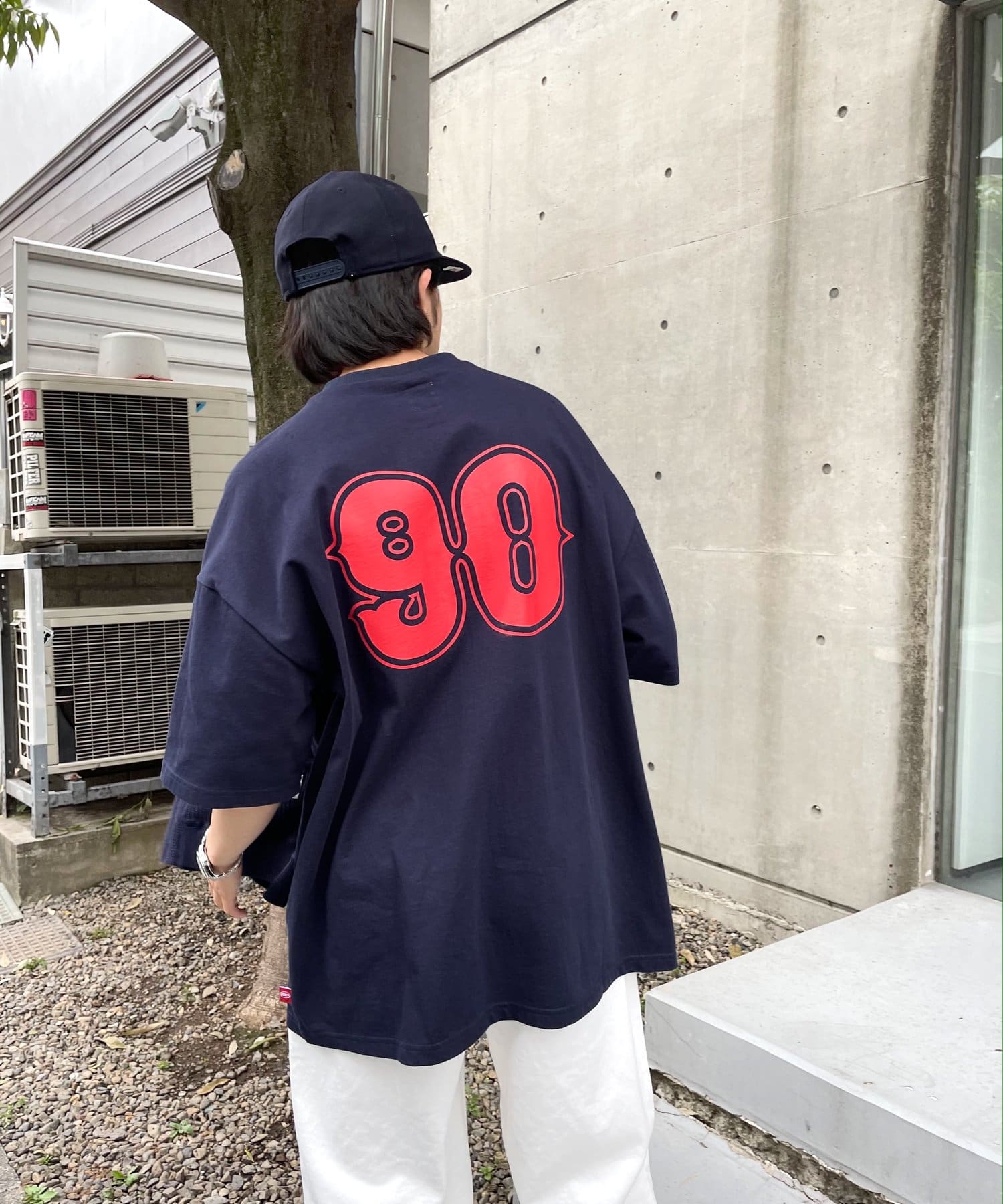 【KOOKY'N/クーキー】ミニカレッジ90s刺繍TEE 【KOOKY'N/クーキー】ミニカレッジ90s刺繍TEE