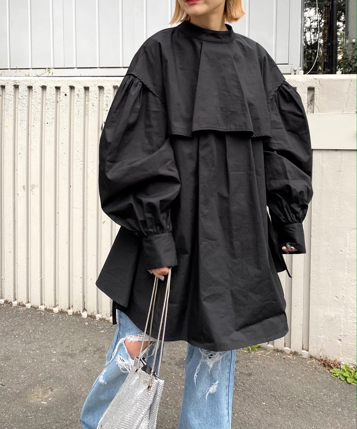 セパレートシャツワンピース