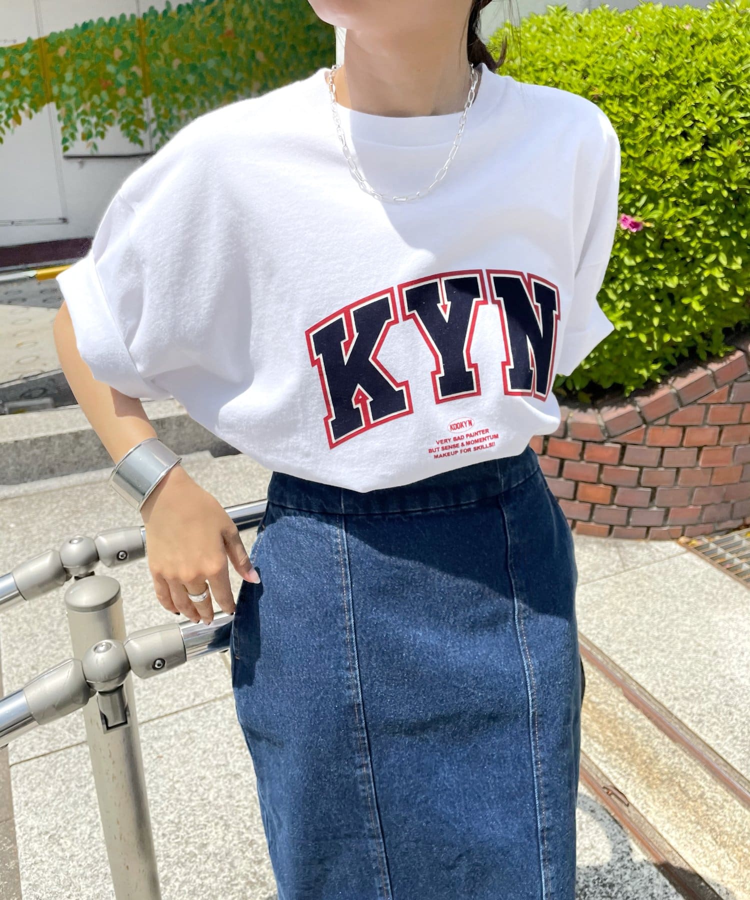 【KOOKY'N/クーキー】フロッキーカレッジTEE