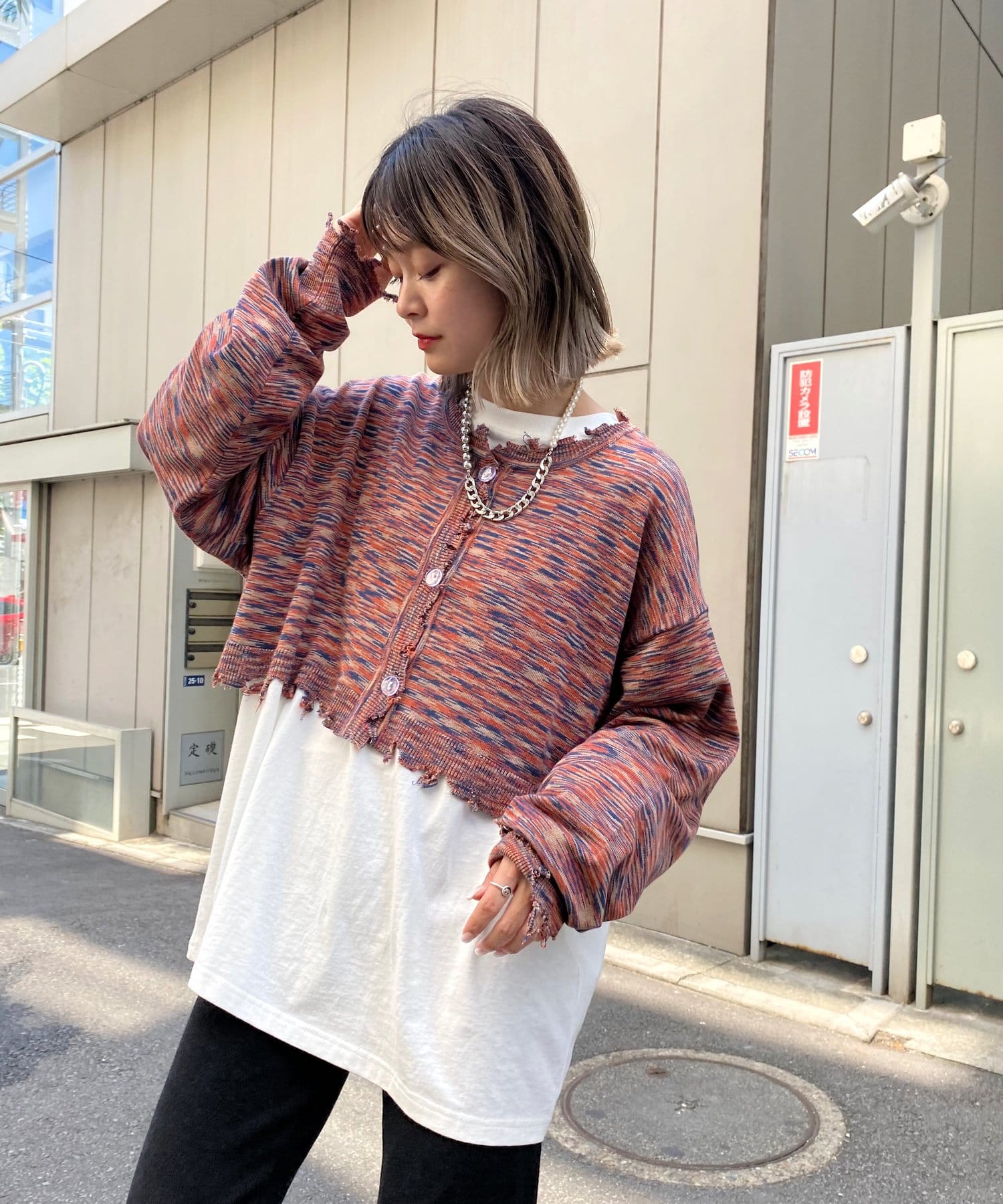 スペースダイ2WAYニット