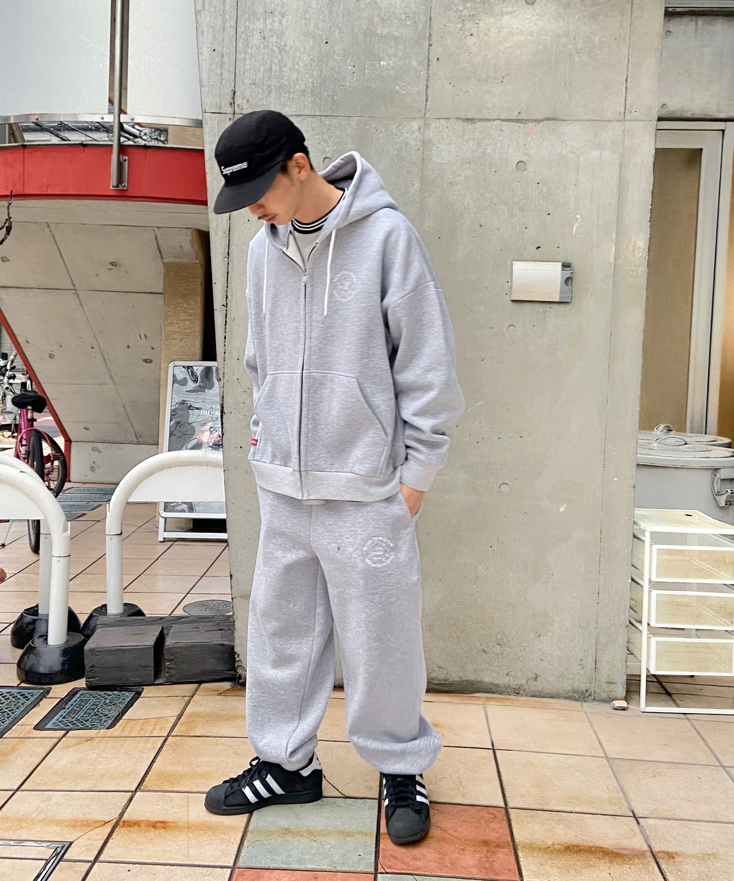 【KOOKY'N/クーキー】BRONX裏起毛スウェットパンツ
