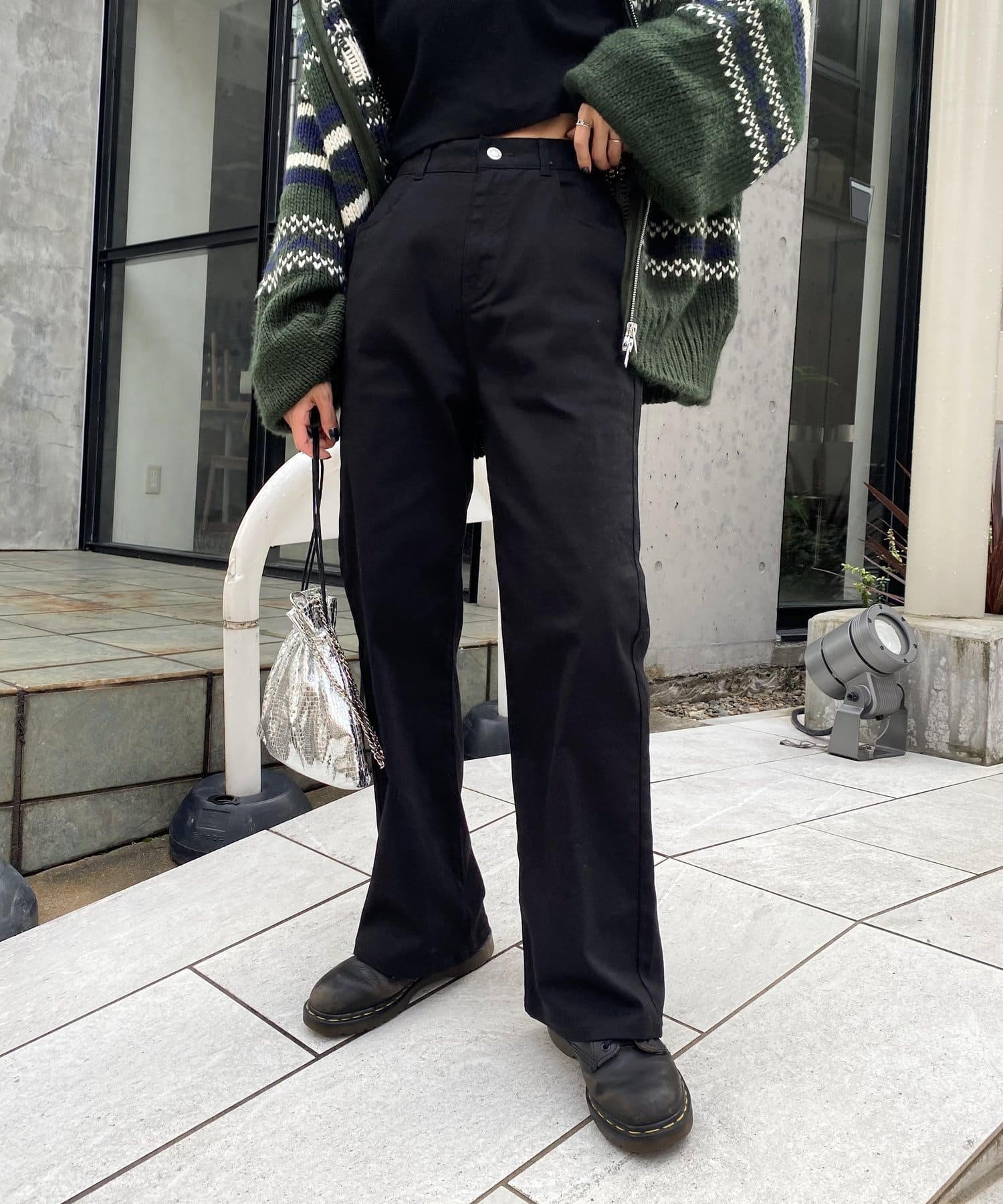 PTNツイルストレートパンツ PTNツイルストレートパンツ