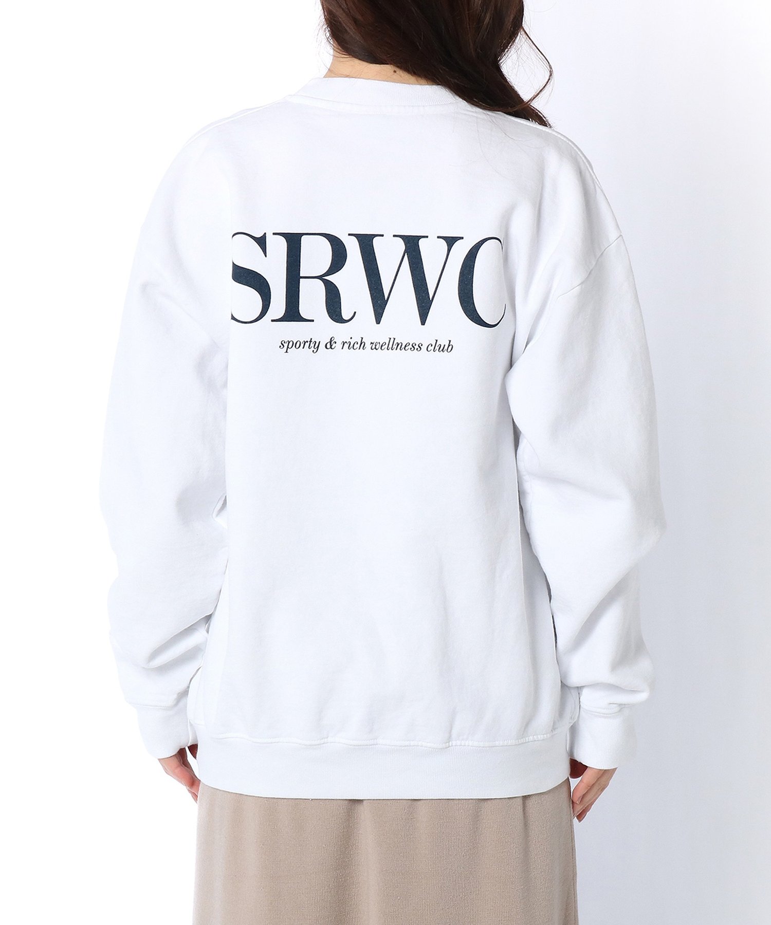 【Sporty&Rich】SRWCクルースウェット 【Sporty&Rich】SRWCクルースウェット