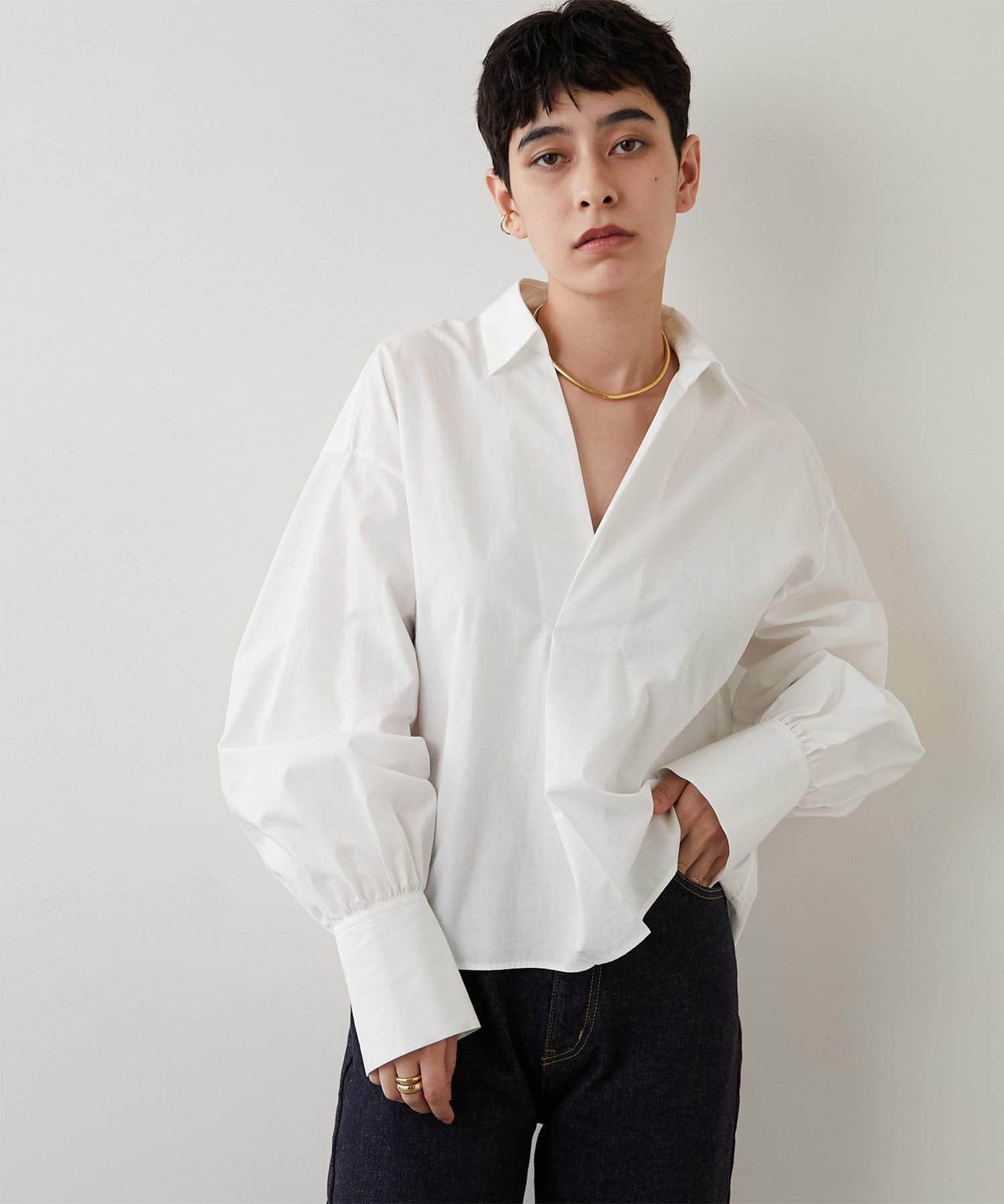 タイプライタースキッパーシャツ