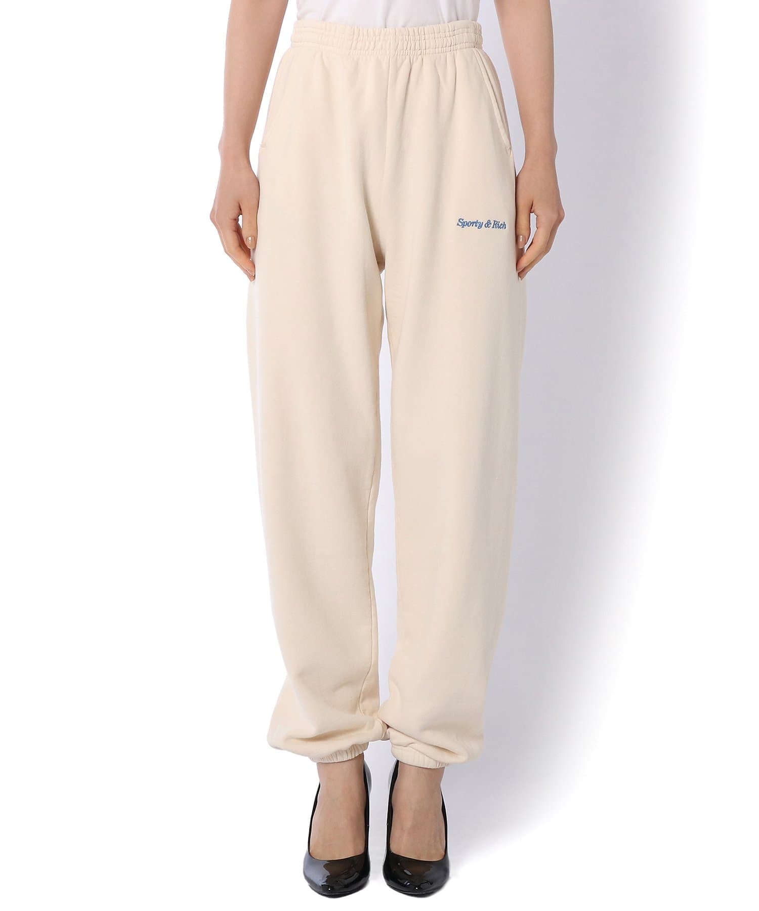 【Sporty&Rich】Classic Logoスウェットパンツ