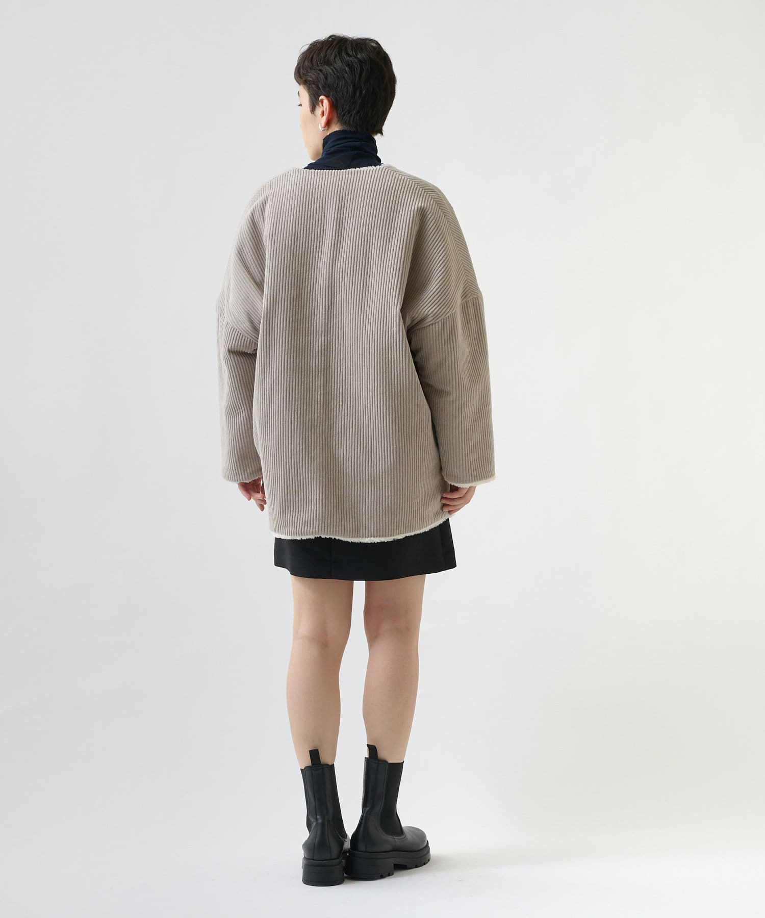 《WEB限定》ボアリバーシブルブルゾン 《WEB限定》ボアリバーシブルブルゾン