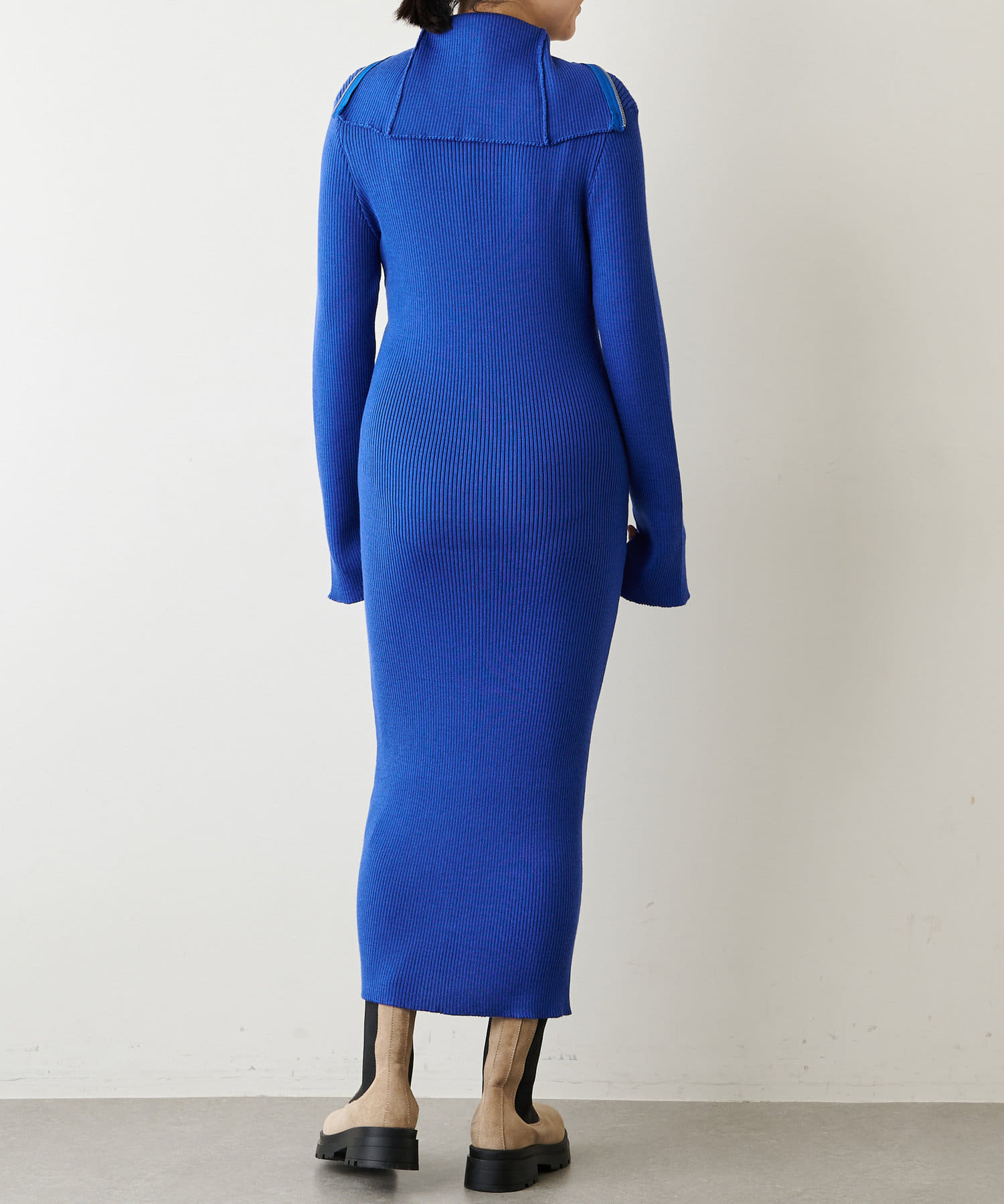 【GABRIELA COLL GARMENTS】ニットZIPワンピース 【GABRIELA COLL GARMENTS】ニットZIPワンピース