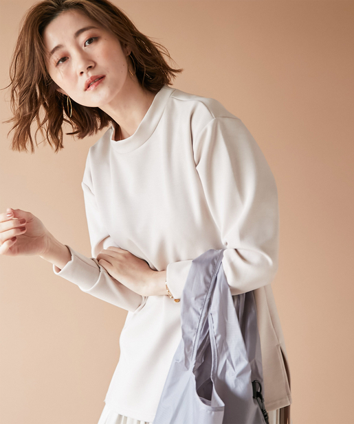 ここでしか手に入らない!【WEB限定・手洗い可】エコバッグ付プルオーバー ここでしか手に入らない!【WEB限定・手洗い可】エコバッグ付プルオーバー