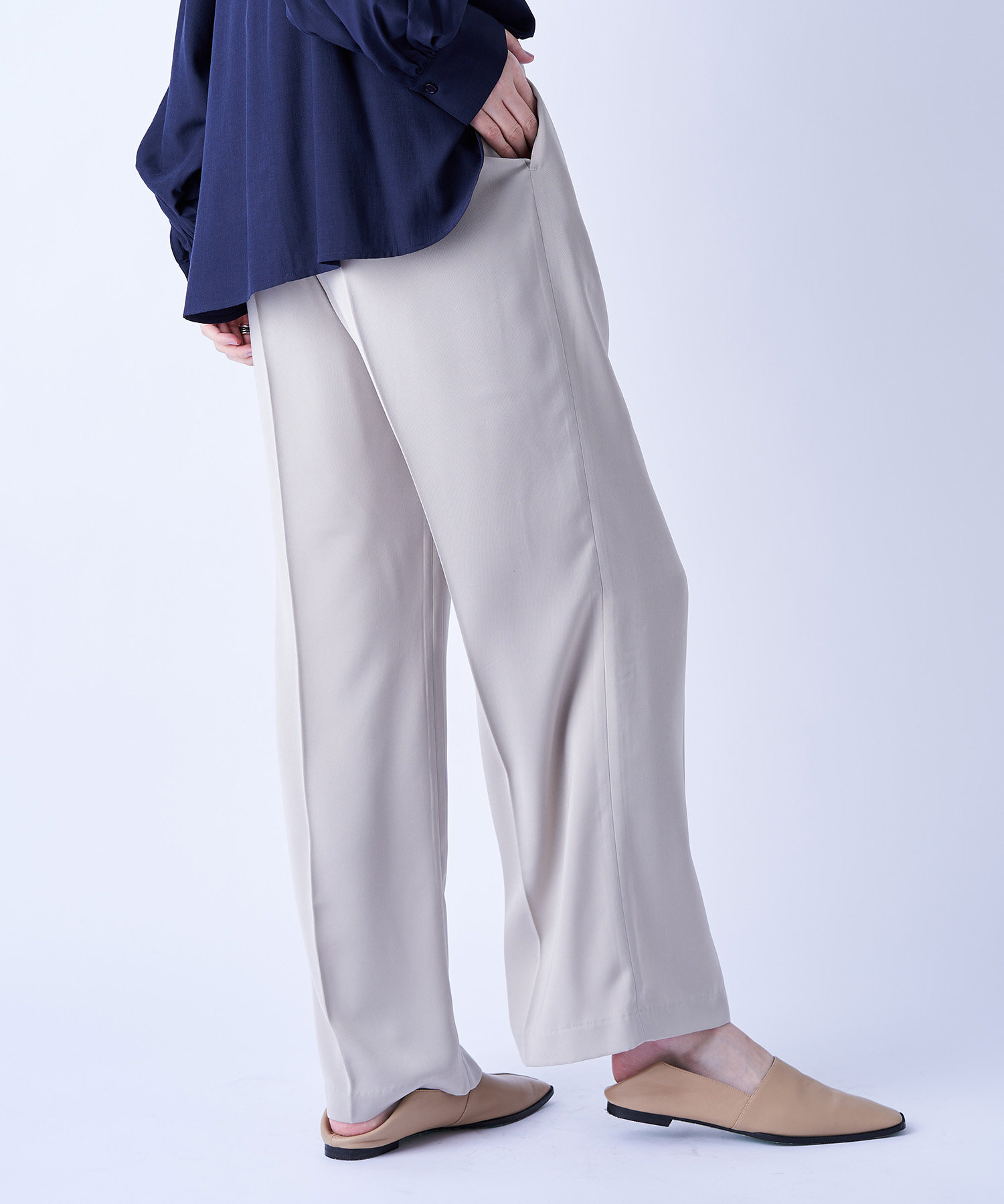 《予約》【《履き心地バツグンな万能パンツ》手洗い可】イージーセンタープレスパンツ 《予約》【《履き心地バツグンな万能パンツ》手洗い可】イージーセンタープレスパンツ