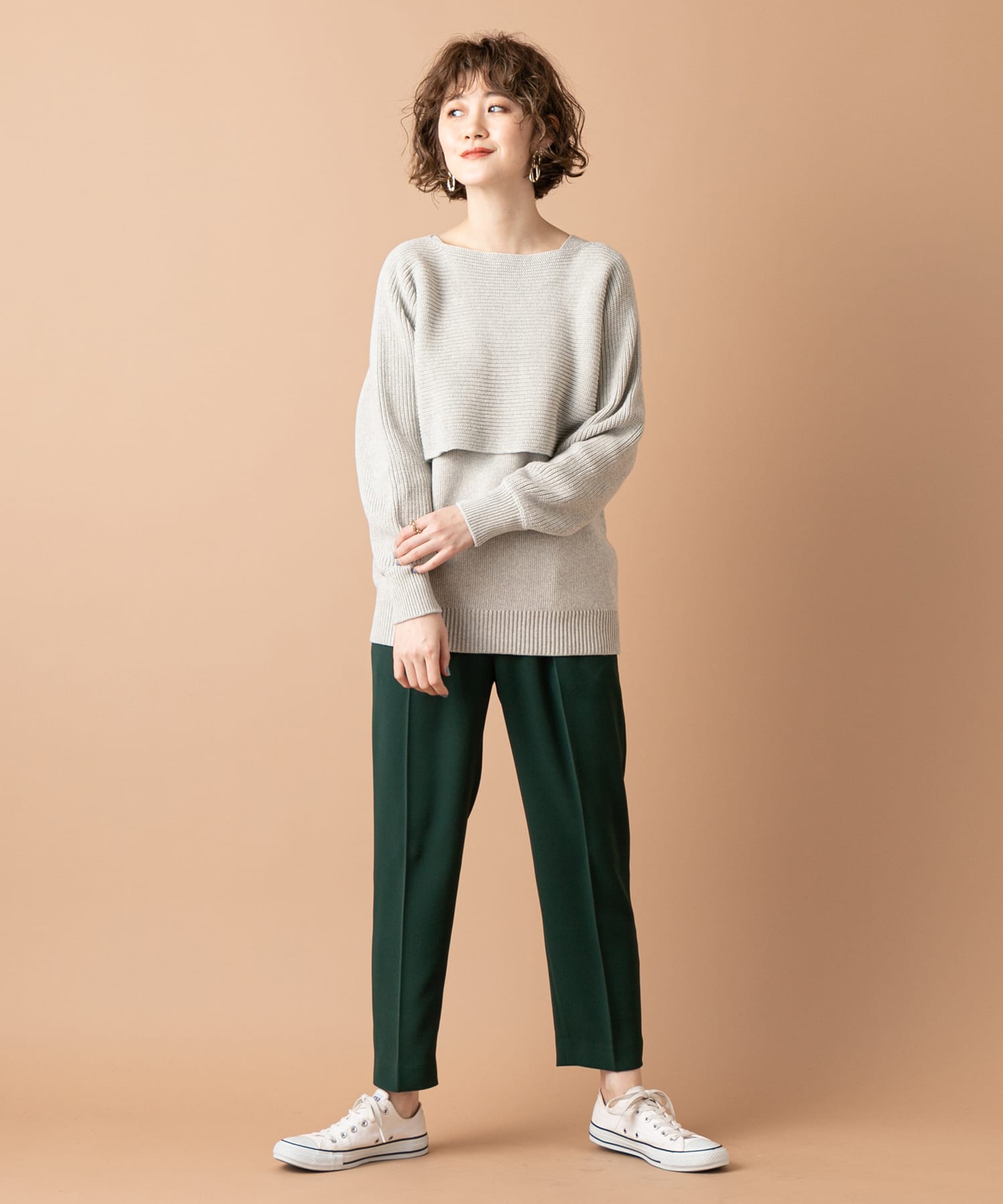 ここでしか手に入らない！【WEB限定・手洗い可】セットアッププルオーバー