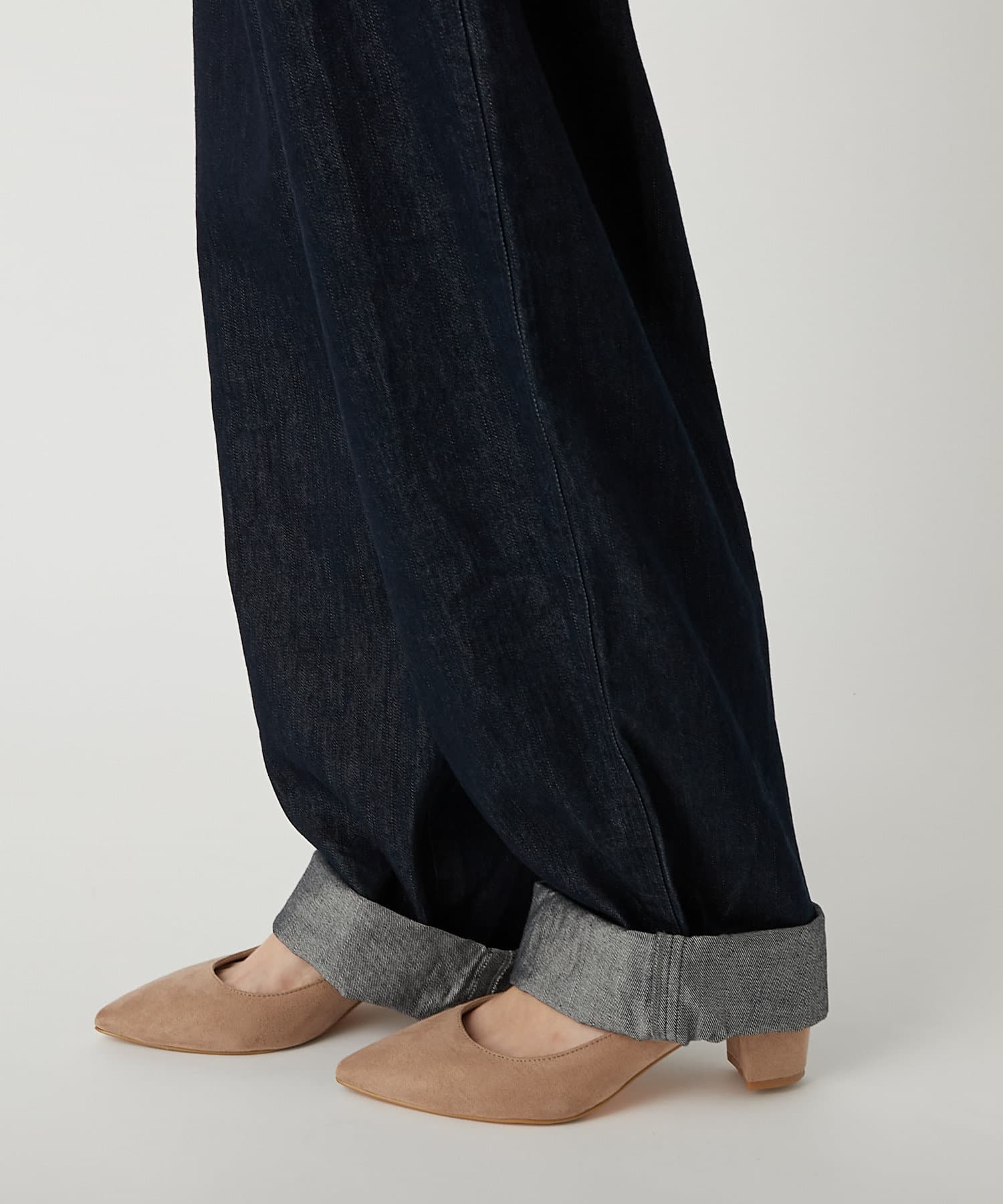 《予約》ここでしか手に入らない!デニムハイウエストワイドテーパードパンツ 《予約》ここでしか手に入らない!デニムハイウエストワイドテーパードパンツ