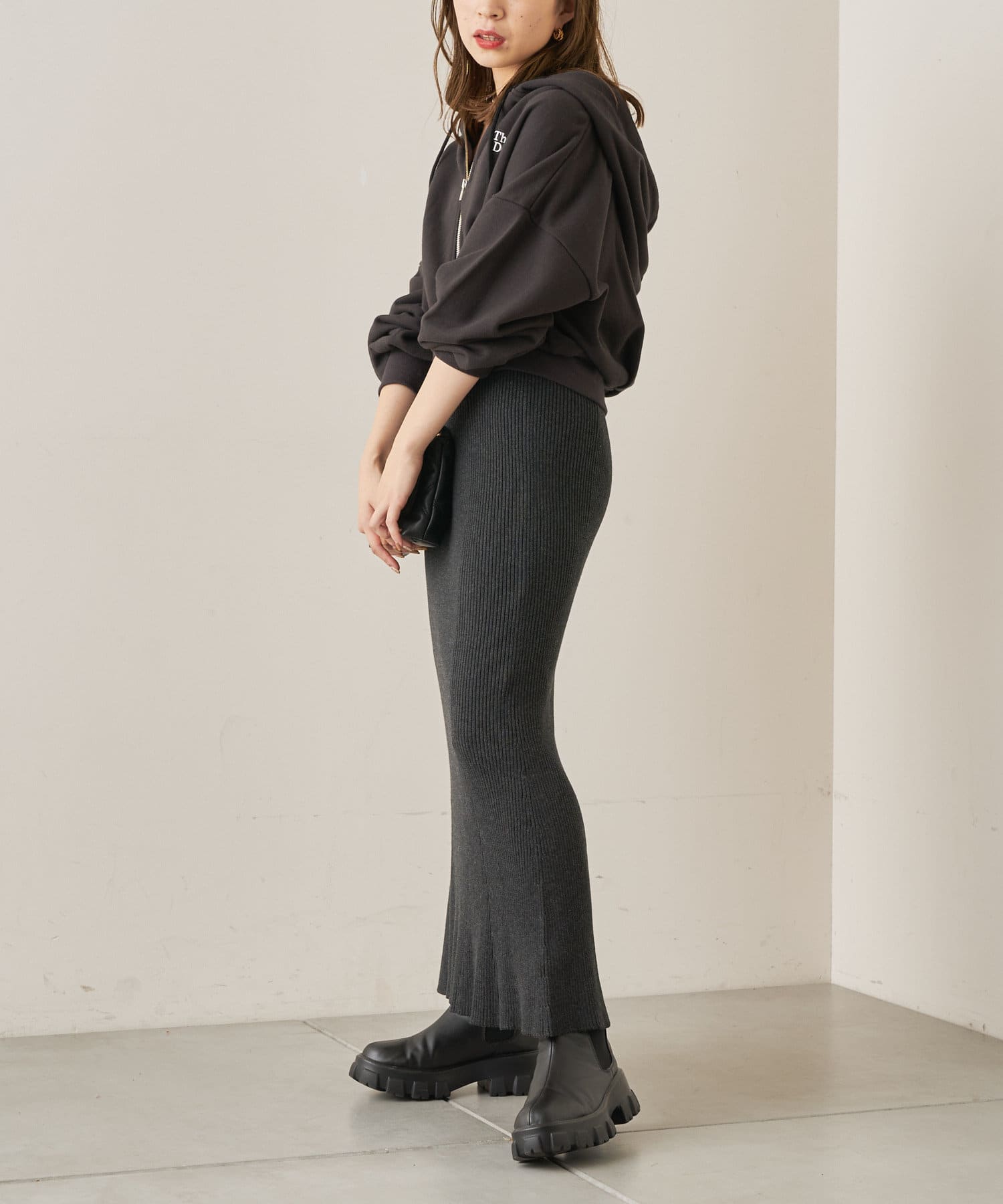 【カタログ掲載商品】マーメイドニットロングスカート 【カタログ掲載商品】マーメイドニットロングスカート