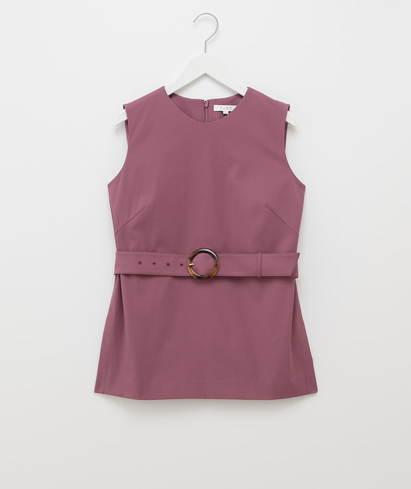 リネンブレンドブラウス