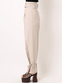 ヘムシェイプハイウエストパンツ