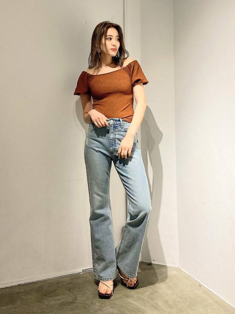 シャーリングミニマルパフトップ シャーリングミニマルパフトップ