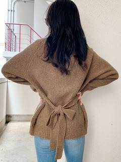 2WAYウエストマークタートルニット TOPS