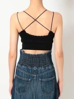 Vネックレースデザインビスチェ Vネックレースデザインビスチェ