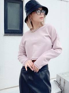 PROCESSINGショートスウェットTOPS PROCESSINGショートスウェットTOPS