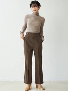 ピンタックカラーパンツ