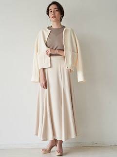 ショートカットソーブルゾン