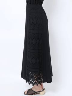 サイドレースマキシスカート【セットアップ着用可能】 サイドレースマキシスカート【セットアップ着用可能】