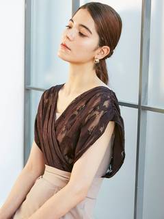 LADYオパールカシュクールパンツドレス LADYオパールカシュクールパンツドレス