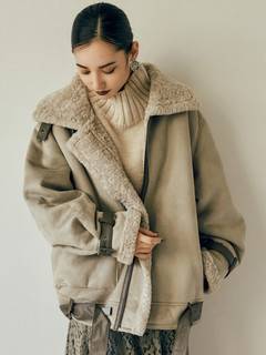 バックスリットニットチュニック バックスリットニットチュニック